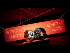 TWS Headset 2 In 1 NFC 1.53inch AMOLED Fitness Tracker Health Smartwatch GT98 Ultra