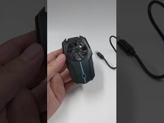 F15 Mobile Phone Cooling Fan Radiator Air-cooled Back Clip Game Cooler for iPhone Android PUBG Gamin
