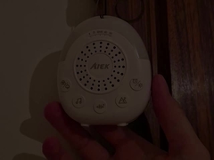 Child Lock White Noise Machine With Five Color Night Light 30 Soothing Sounds Timer Function