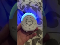 Child Lock White Noise Machine With Five Color Night Light 30 Soothing Sounds Timer Function