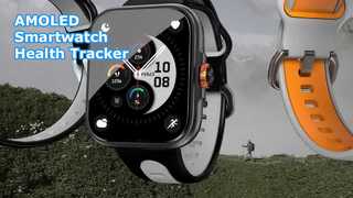 S216 Smart Watch Health Monitoring Watch GPS Bluetooth Calling Built-In 1.78'' AMOLED Screen Waterpr