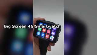 Smartwatch 4G AMOLED Big Screen Face Unlock