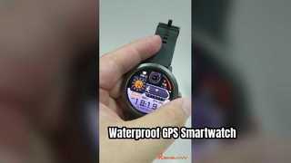 Rainbuvvy DM76 GPS Sports Smart Watch 1.32'' AMOLED Screen 5ATM Waterproof Wrist Watch 360mAh Batter
